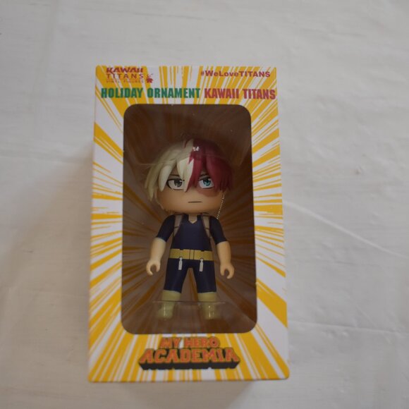 Kawaii Titans My Hero Academia Shoto Todoroki 3" Vinyl Figure Holiday Ornament - Picture 1 of 2